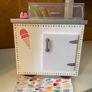 American girl ice cream cart